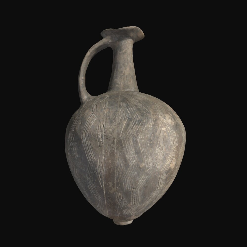 MA1978.104.1 Black Slip III jug