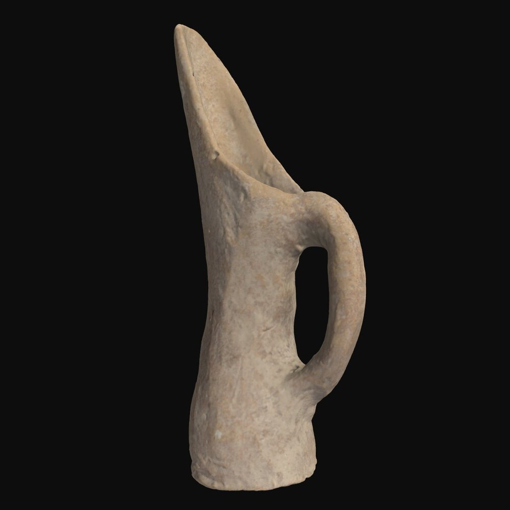 MA1978.67.1 Red Polished I (Philia) Ware juglet