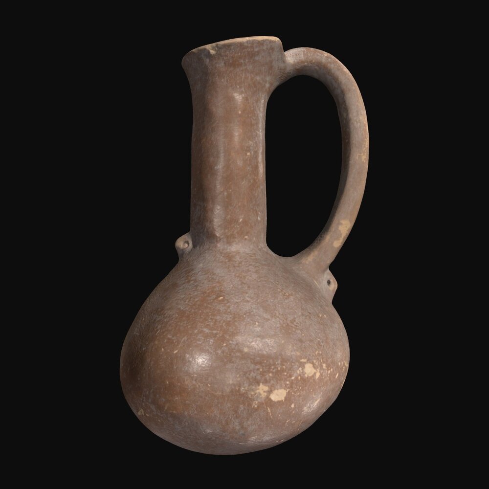 MA1978.56.1 Red Polished III Ware juglet