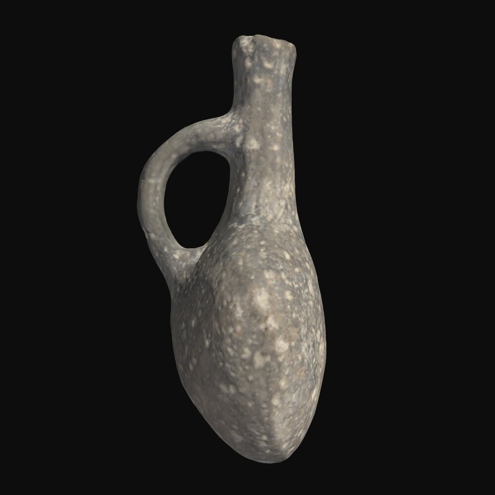 MA1978.48.1 Base-ring I Ware miniature lentoid flask