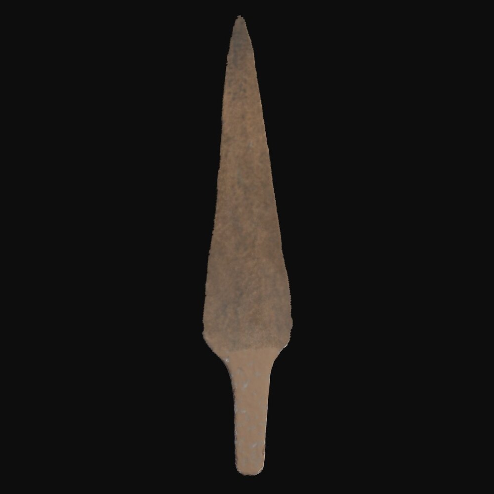 MA1974.6.7 Flat-tanged knife