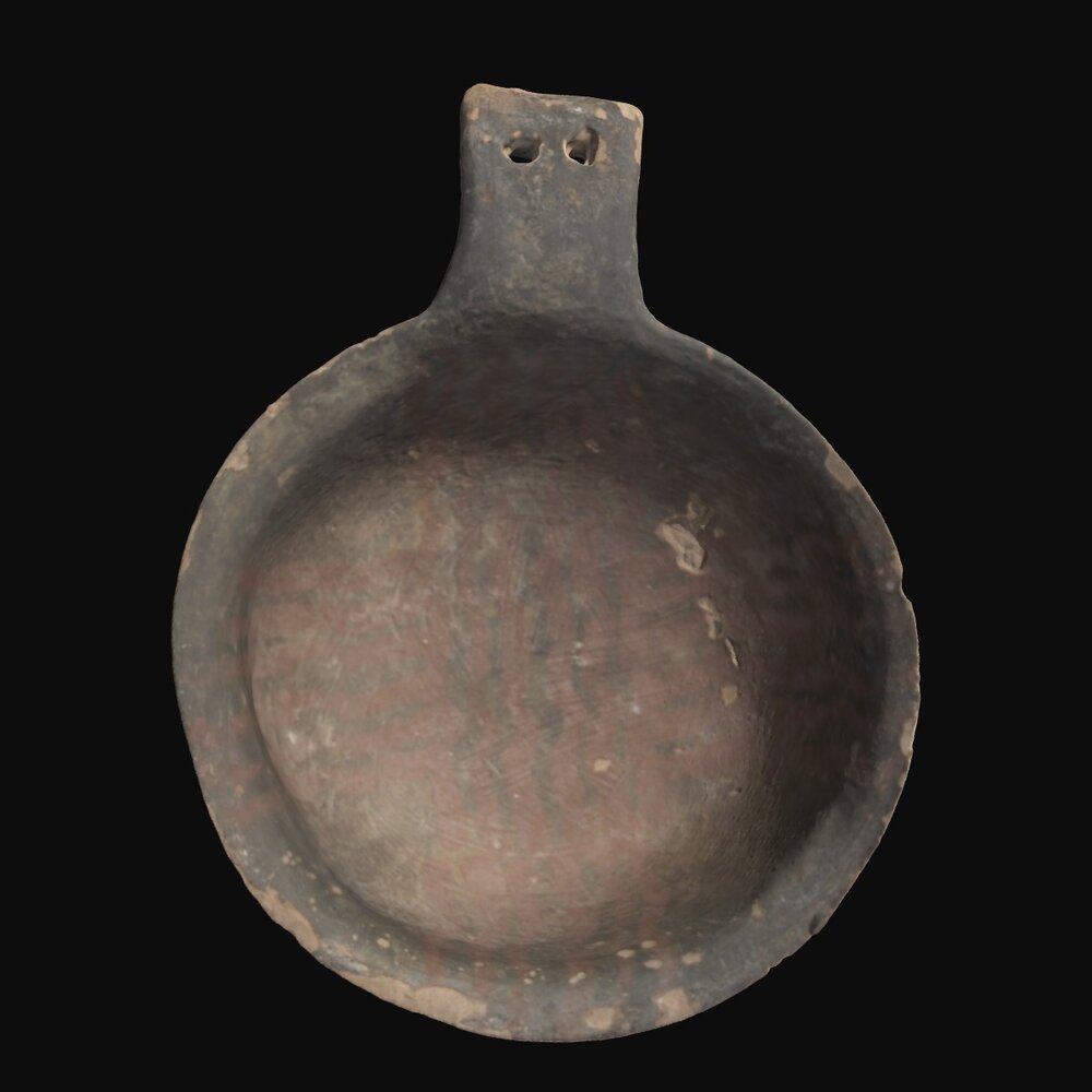 MA1974.3.2 Red-on-Black Ware bowl