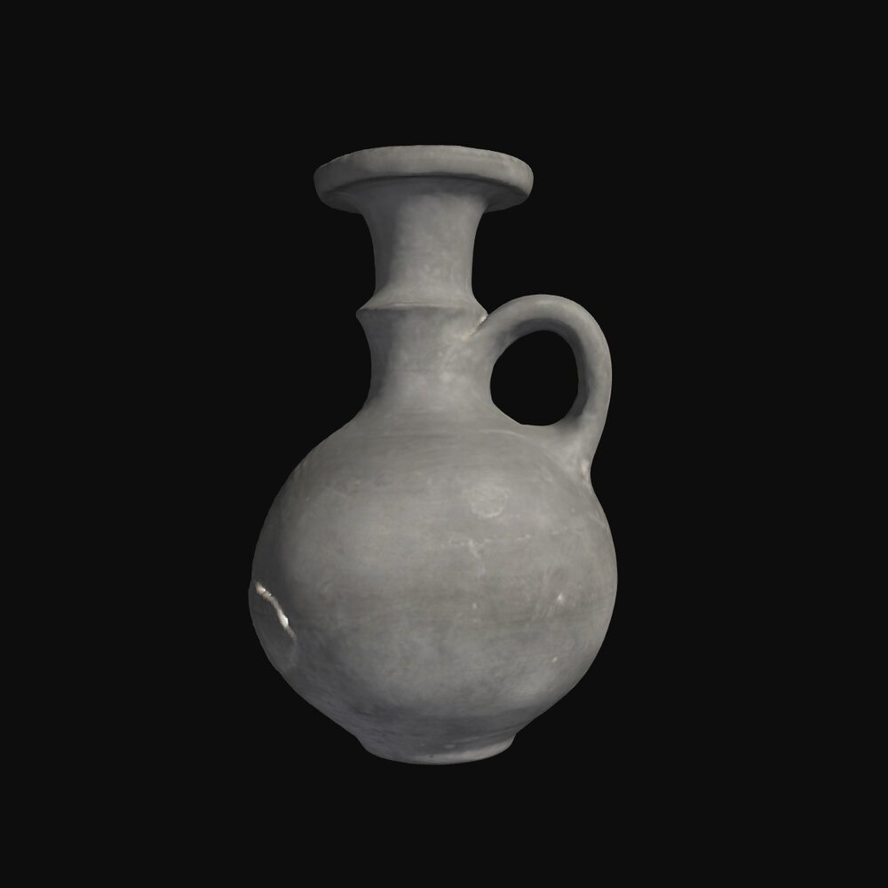MA1978.57.1 Black Polished II Ware juglet