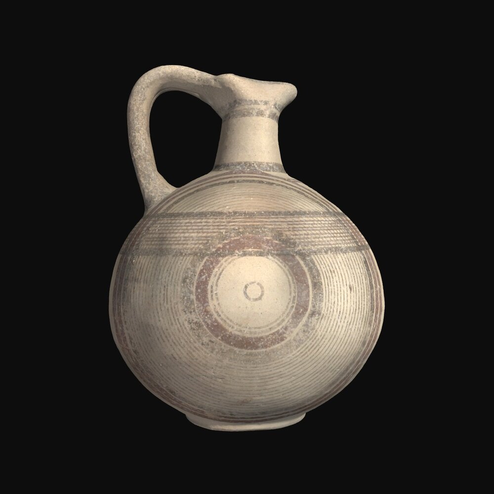 MA1959.1.14 Bichrome V Ware jug