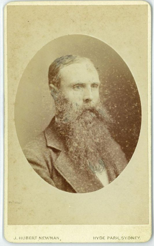 A carte-de-visite of an unidentified man