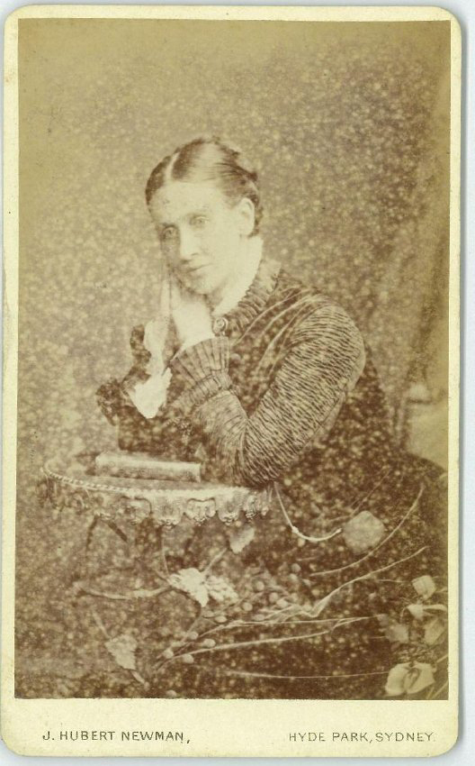 A carte-de-visite of an unidentified woman