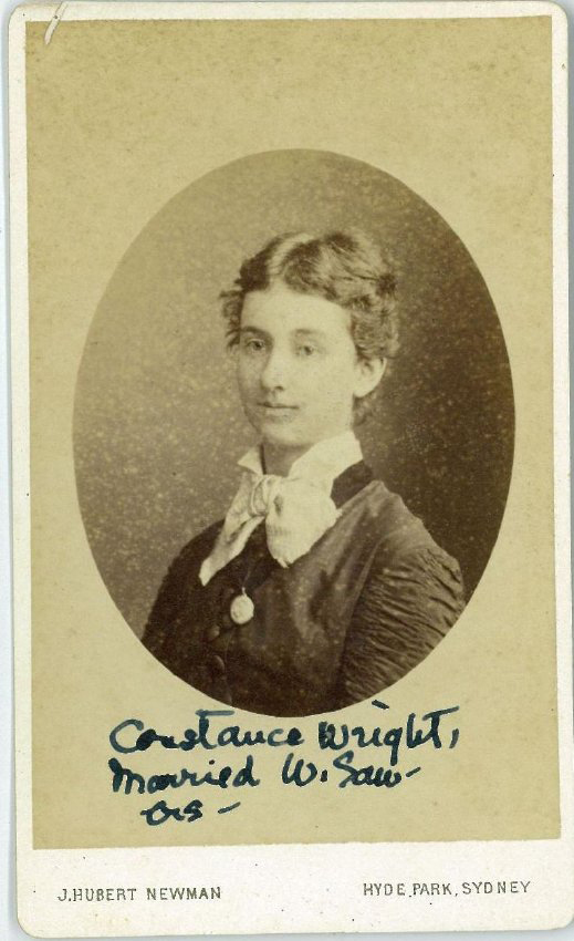 Constance Sawers n&eacute;e Wright