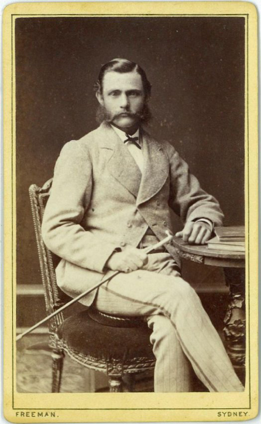 A carte-de-visite of a unidentified man