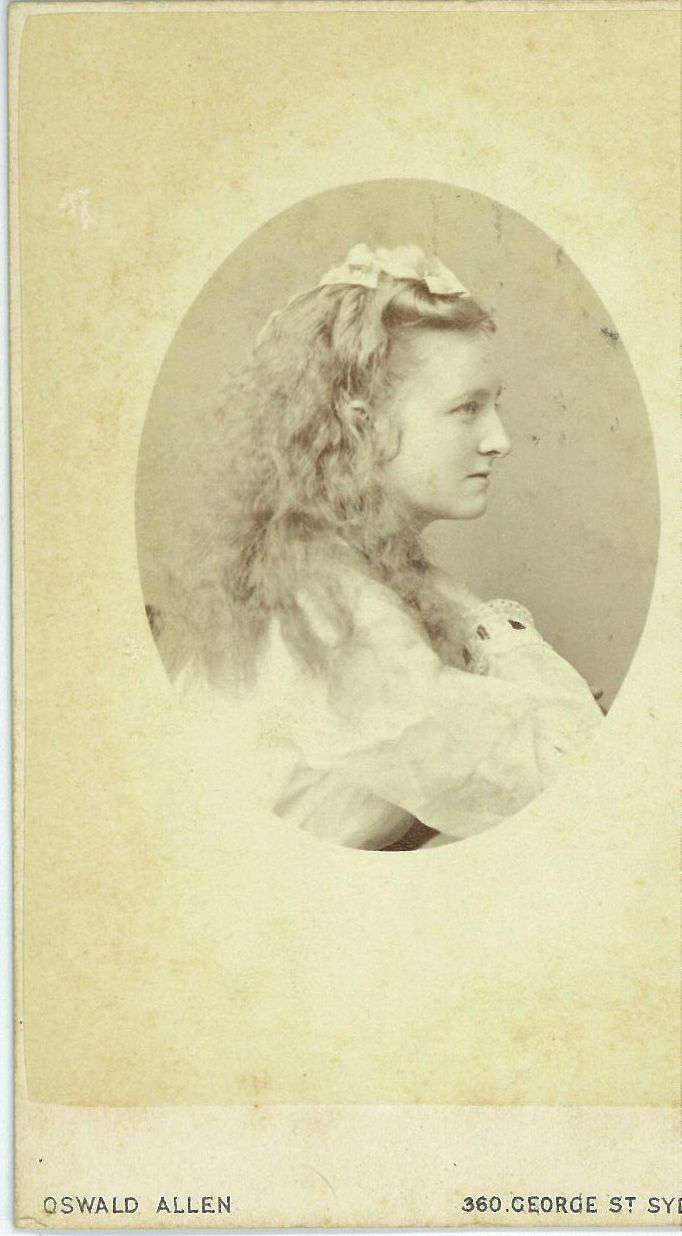 A carte-de-visite of an unidentified woman