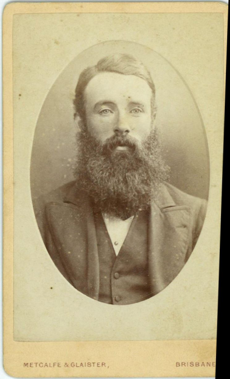 A carte-de-visite of an unidentified man