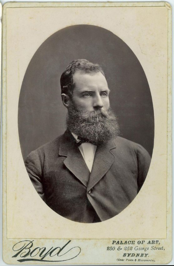 A cabinet photo of an unidentified man.