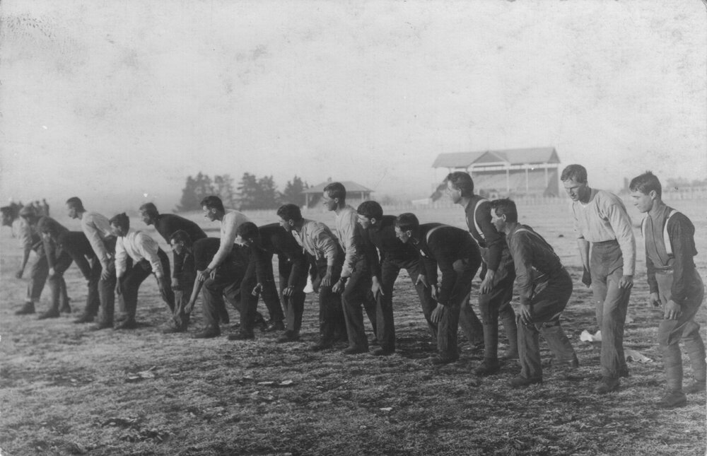 AIF training in camp at Armidale showground