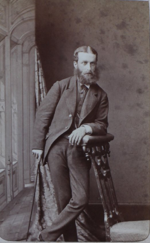 A carte-de-visite of an unidentified man