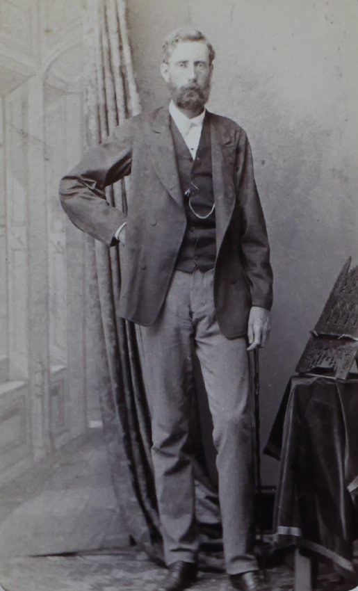 A carte-de-visite of an unidentified man