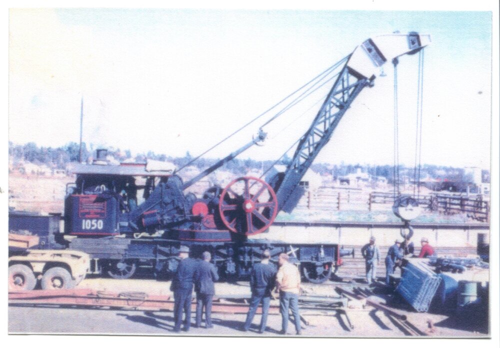 Railway breakdown crane, c. 1960