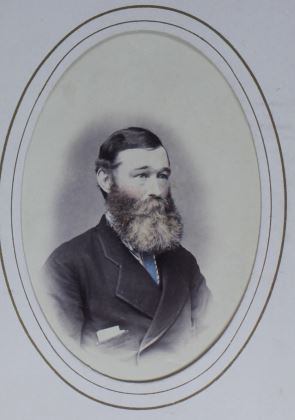 A carte-de-visite of an unidentified man