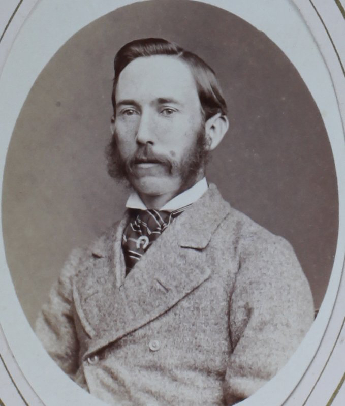 A carte-de-visite of an unidentified man