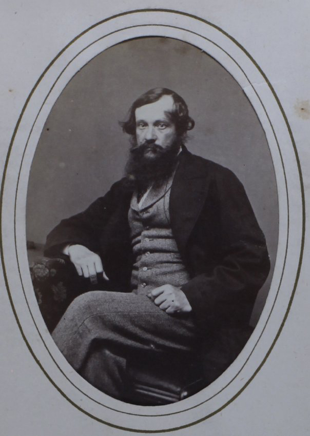 A carte-de-visite of an unidentified man
