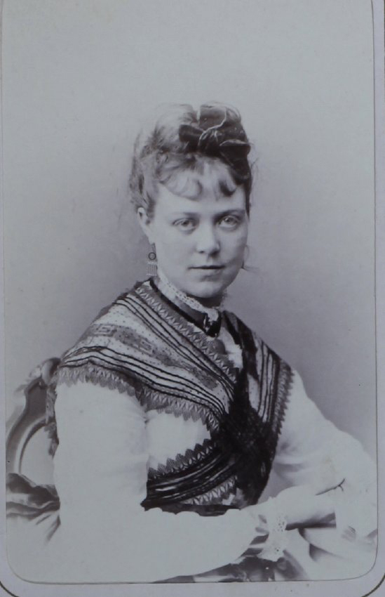 A carte-de-visite of Mrs Morse