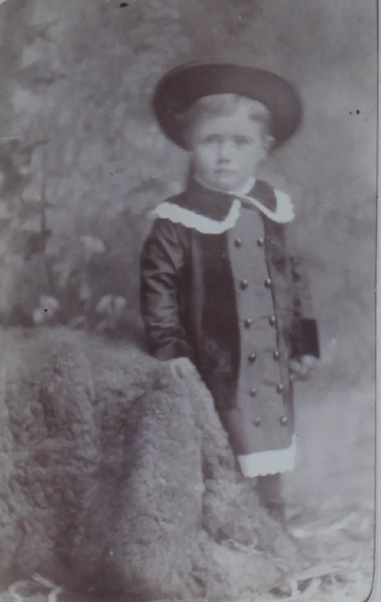 A carte-de-visite of an unidentified young boy