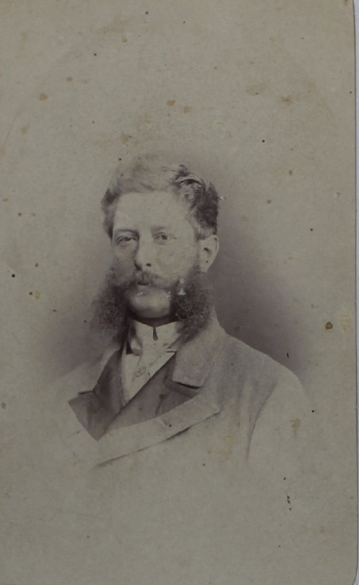 A carte-de-visite of an unidentified man