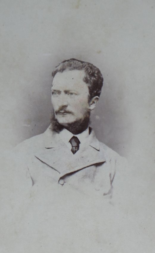 A carte-de-visite of an unidentified man