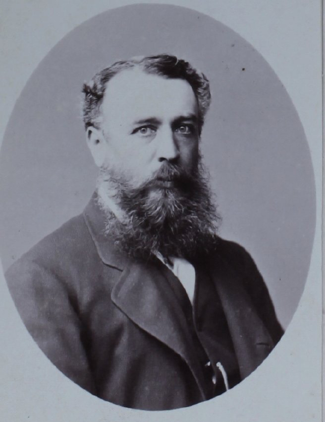 A carte-de-visite of an unidentified man