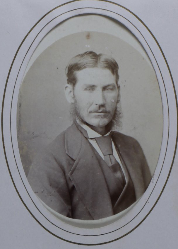 A carte-de-visite of an unidentified man