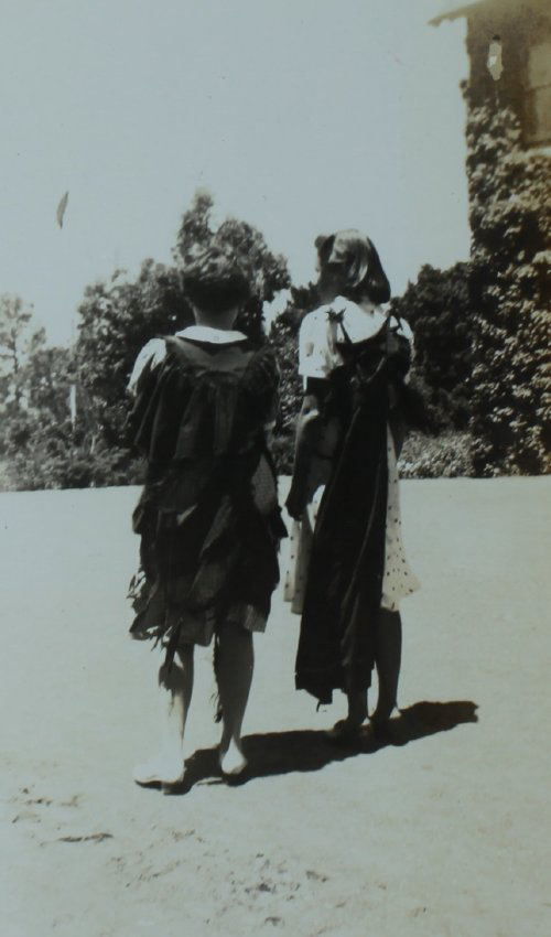 M. Pearce and B. Briggs at Booloominbah, N.E.U.C., 1942