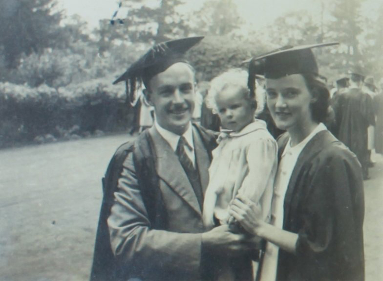 Students at NEUC Graduation, 1941