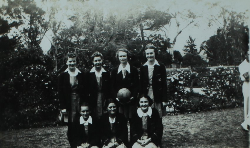 NEUC girls [netball] team