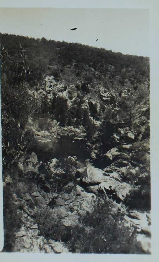 Blue Hole Armidale, Gara River, 1943