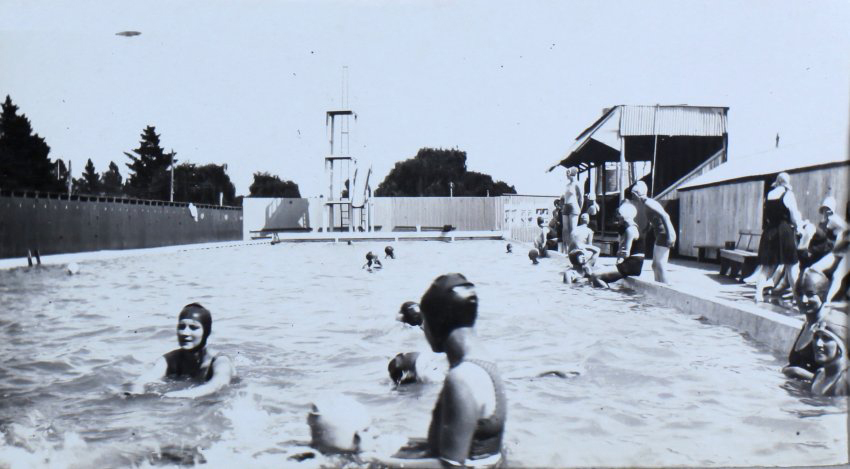 Swimming Practice, 1930  