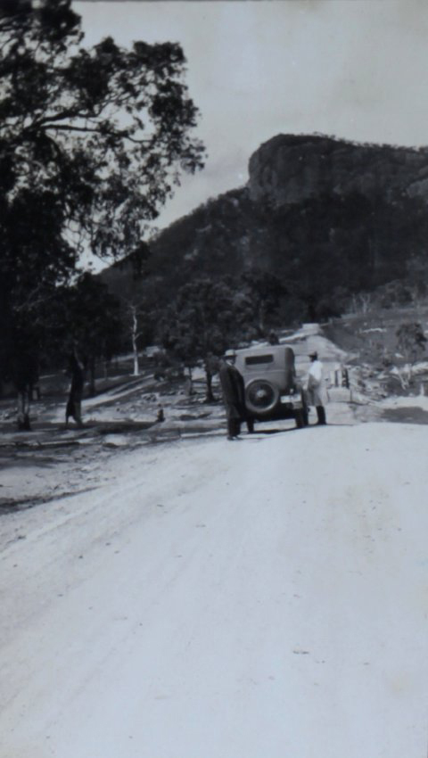 Picnic at Gara Falls Easter 1930 "The Ladder"  