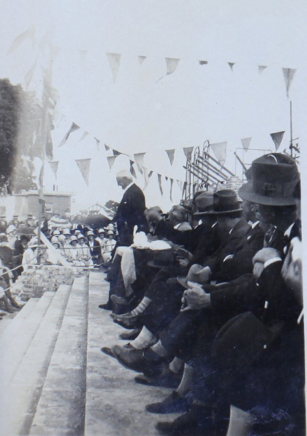 Mr Smith and Party at the laying of the foundation stones of the Armidale Teachers' College