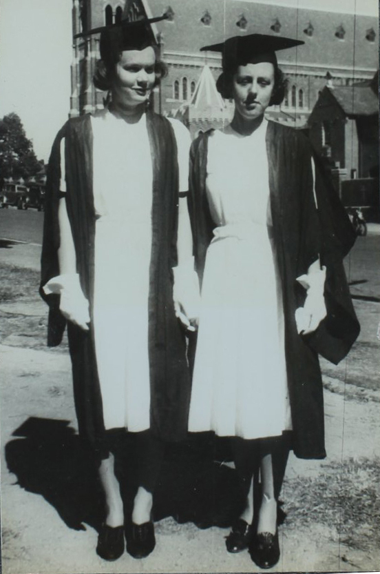 Dorothy Anderson and Mary Hindmarsh, 1941