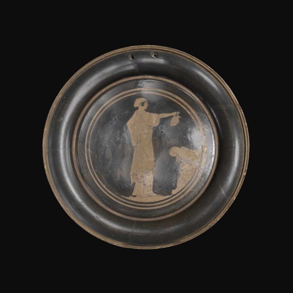 MA2005.6.1 Attic Red Figure plate