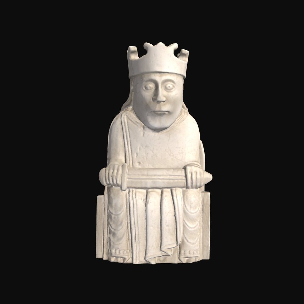 MALoan2024.1.13 Lewis chessman king (replica)