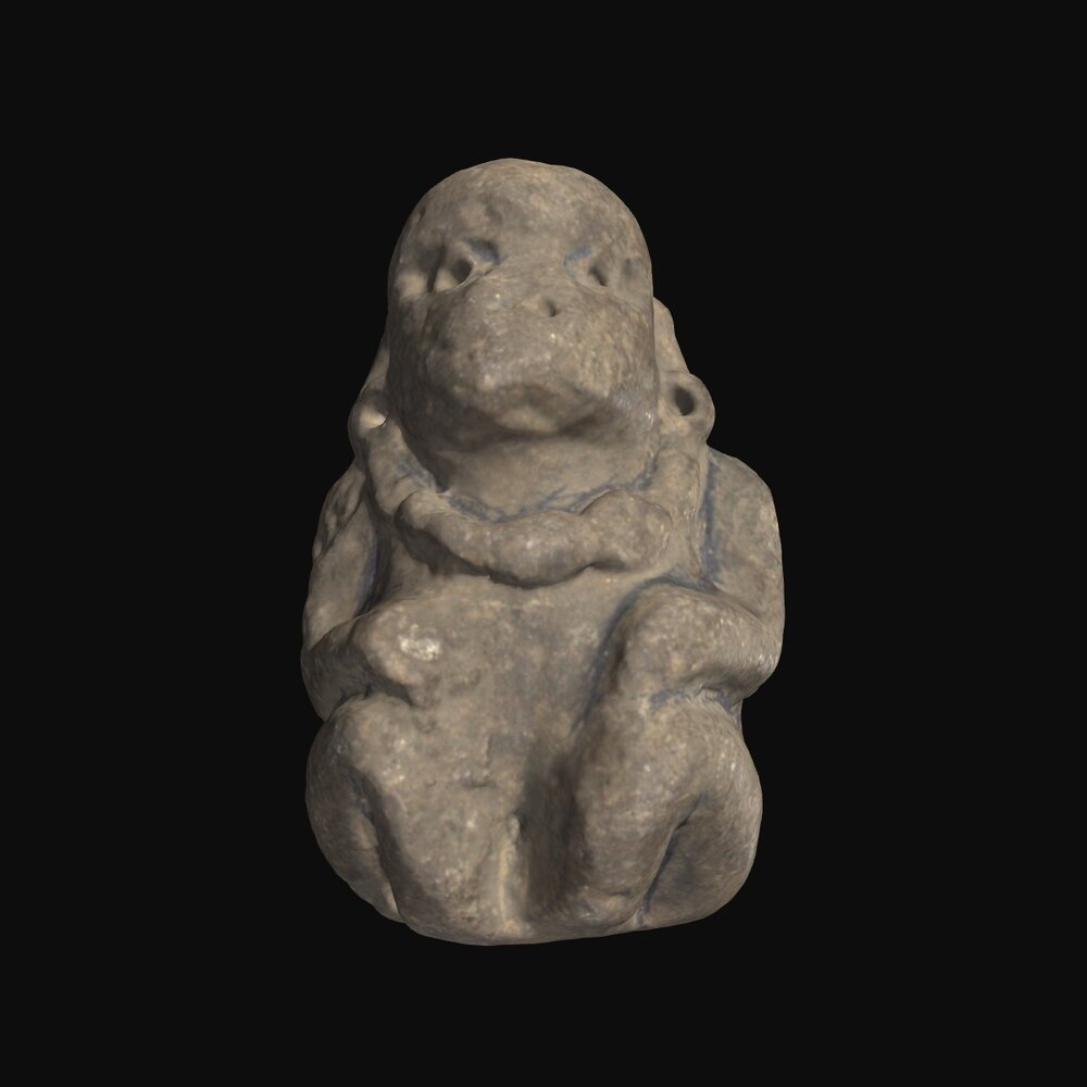 MA2001.31.4 Maya ceramic animal