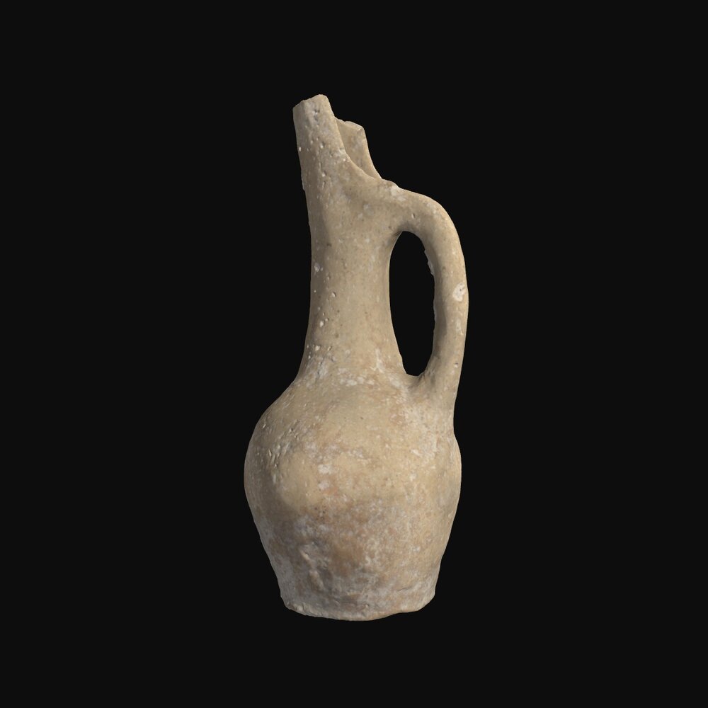 MA1978.135.1 Red Polished I (Philia) Ware juglet