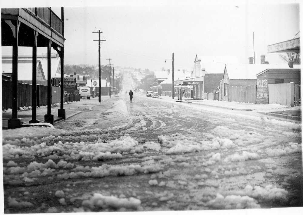 View of Marsh Street from Beardy Street, 1949