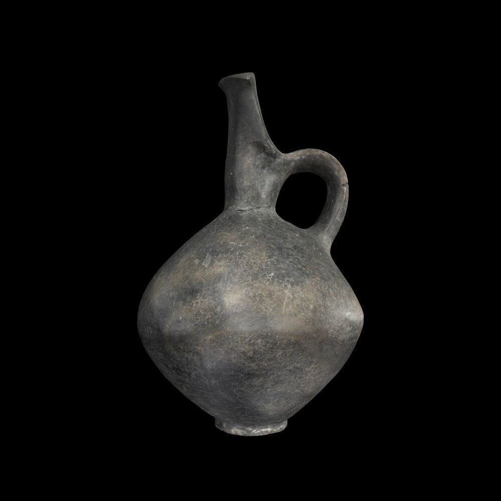 MA1974.48.1 Yortan Ware undecorated jug