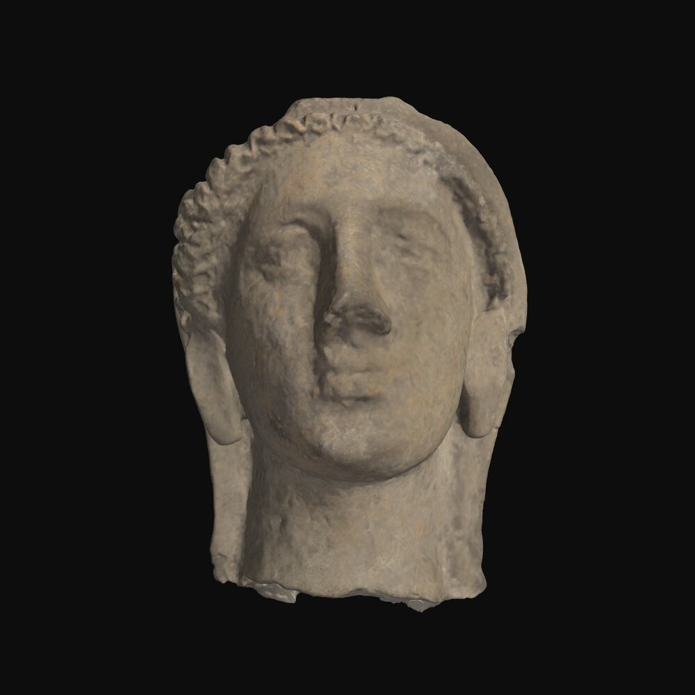 MA1964.2.1 Etruscan terracotta female head