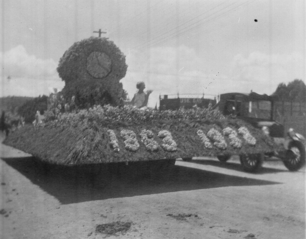 75th Procession 'Nature' float, 1938