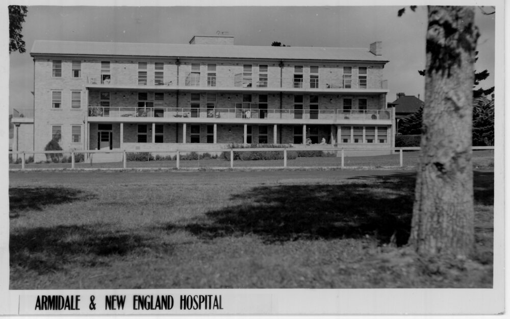 Armidale and New England Hospital [nurses quarters?]