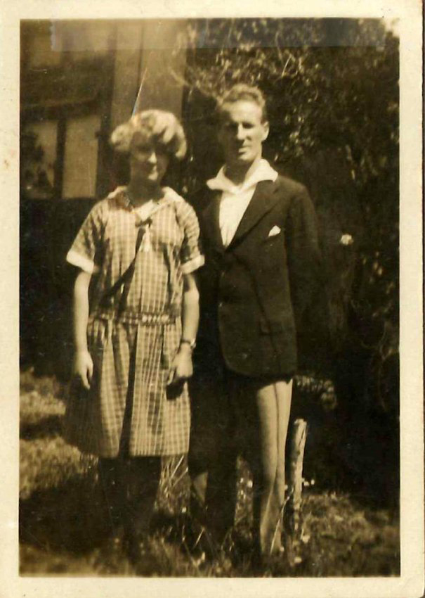 Unidentified Woman and Charles Kingsford Smith