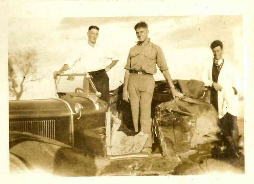 Kingsford Smith Album, Three Men and a Car