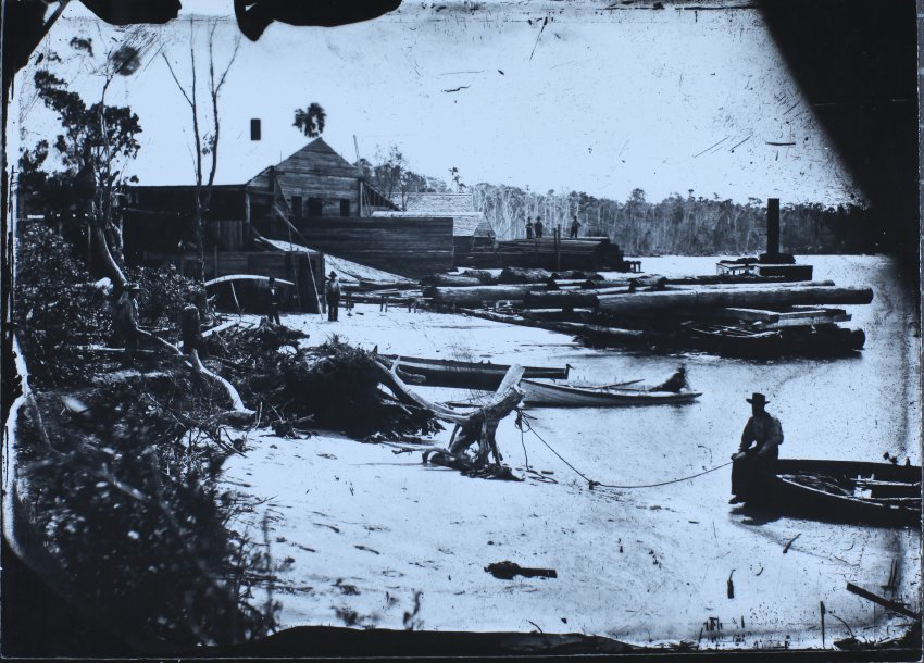 James Sawmill, east Wardell, lower Richmond River