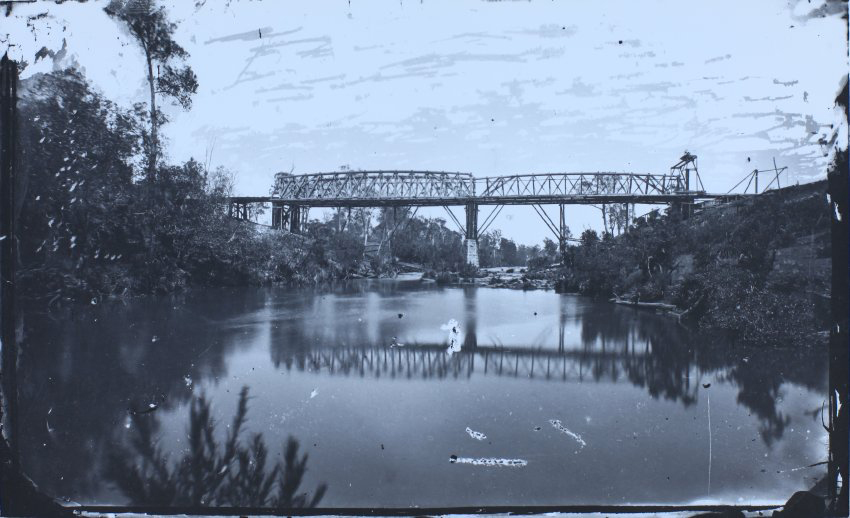 Casino: first bridge over Richmond River (opened 1876)