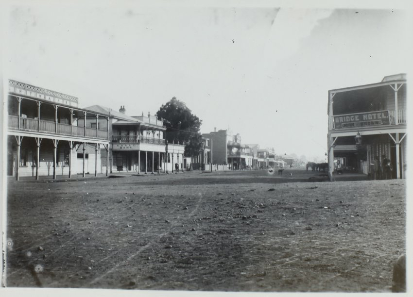 Molesworth Street (looking south from Woodlark)